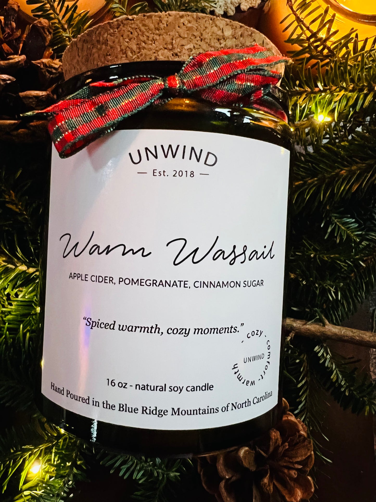 Warm Wassail Candle